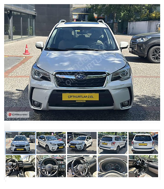 2016 SUBARU FORESTER 2.0 TURBO ADVENTURE