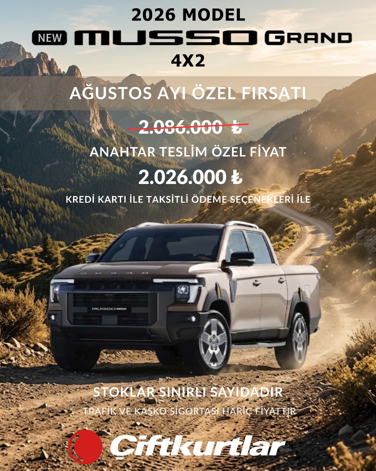 çiftkurtlar kgm satış servis kampanya